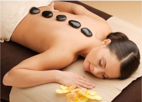 Hot stone therapy melts away tension-Massage Spa